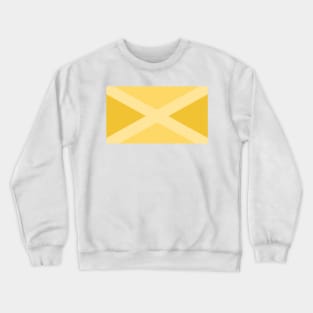 Minimalistic Gold Jamaica Flag Shirt Crewneck Sweatshirt